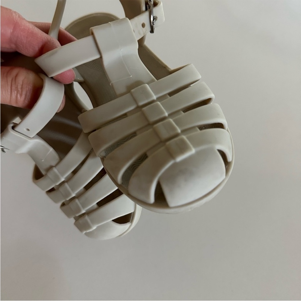 Kids Cream Sandals LIEWOOD Bre Jelly Beach Water Sandals girl size 8.5 toddler - Picture 4 of 7